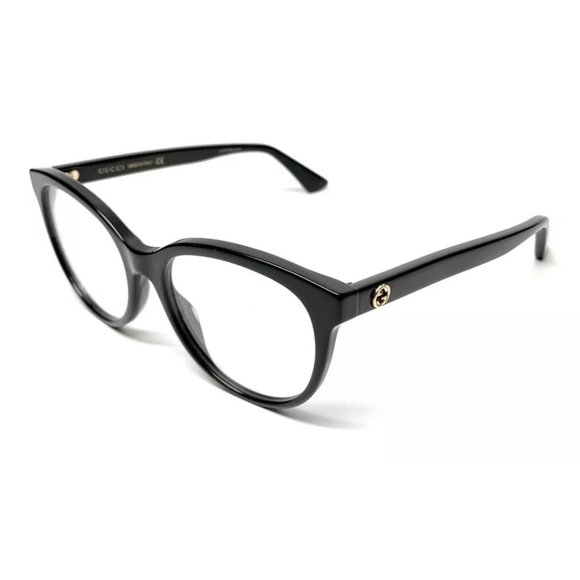Gucci Accessories - Gucci Black Women's Oval Authentic Eyeglasses